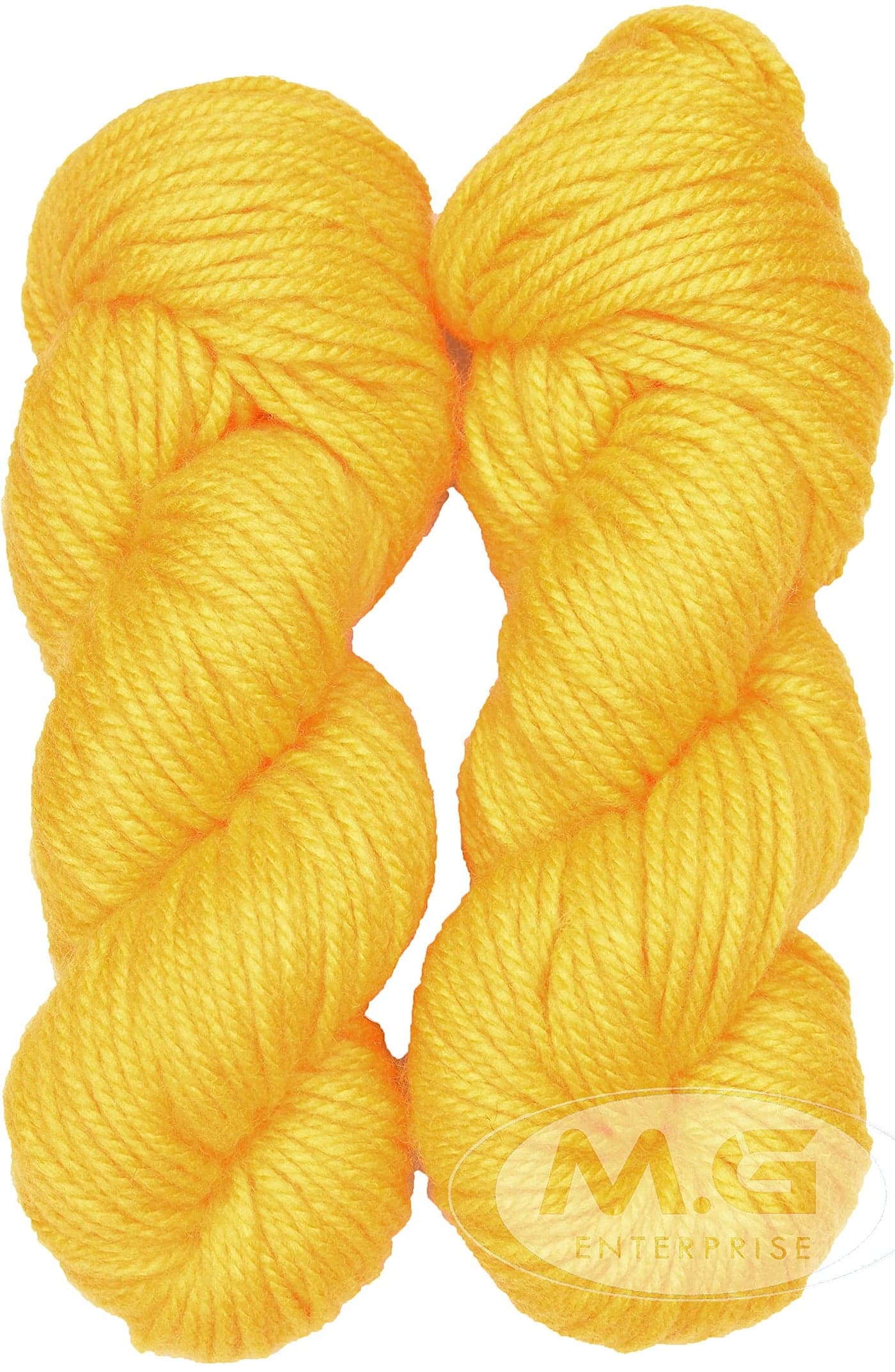 M.G Knitting Yarn Thick Chunky Wool, Varsha Yellow 200 gm Best Used with Knitting Needles, Crochet Needles Wool Yarn for Knitting. by M.GR