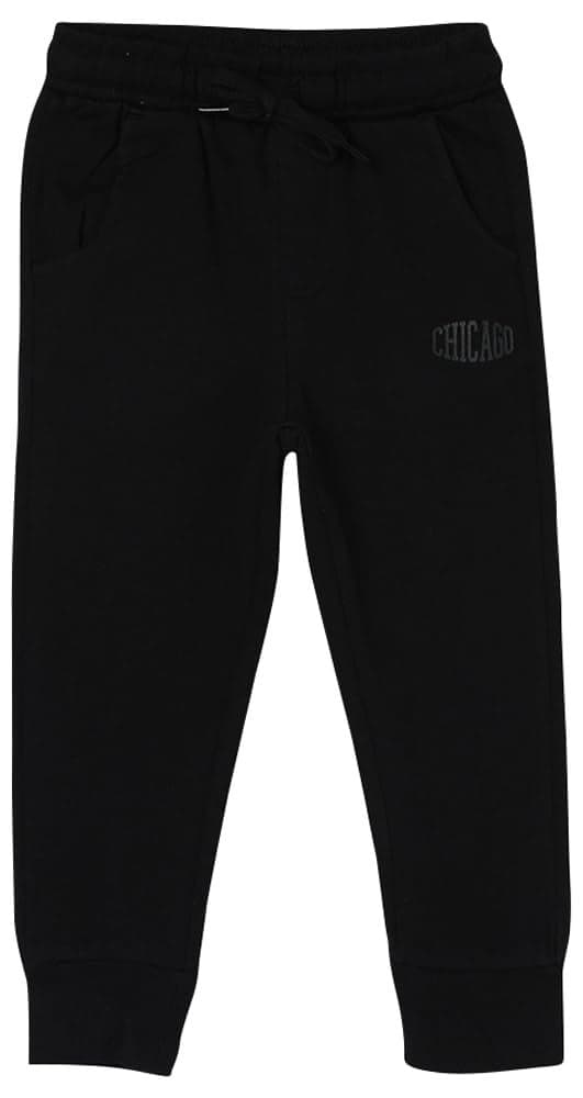 Max Boys Solid Elasticated Mid Rise Joggers (W23DKP01BLACK)_7-8Y, 6 Years-8 Years