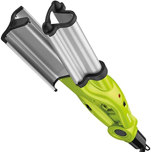 Bed Head Wave Artist Deep Waver Combat Frizz Get Long Lasting Results Add Massive Shine for Beachy Waves With Tourmaline Ceramic Technology Green