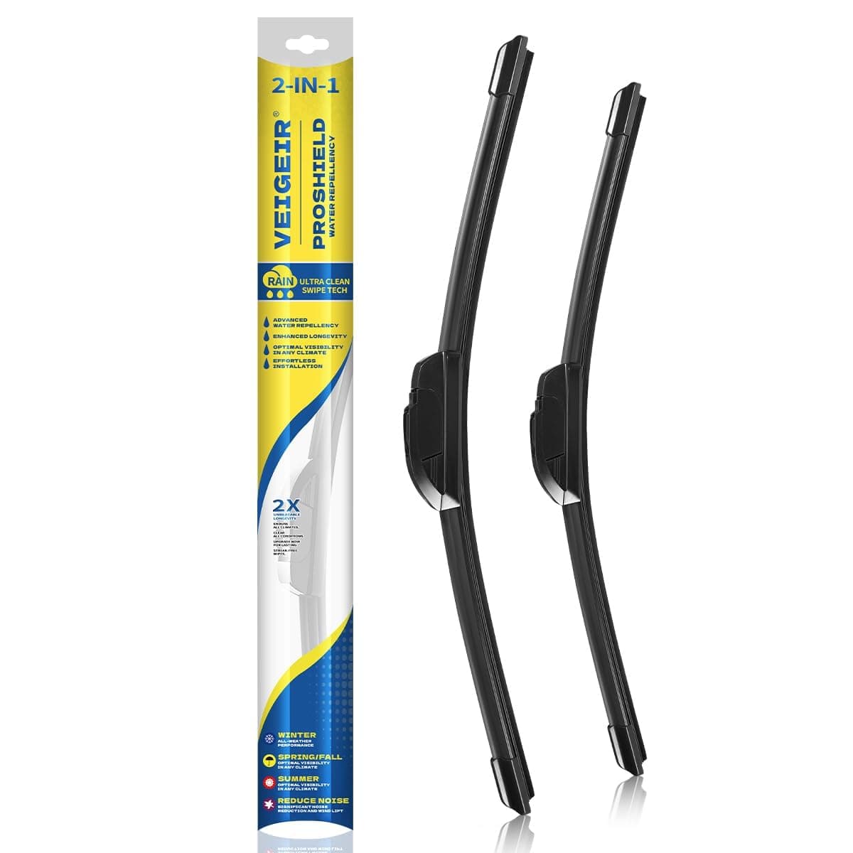 26 inch 20 inch Compatible with Toyota Highlander 20192008 Camry 20222018 Avalon 2019 Dodge Grand Caravan 20222008 Ford Edge 1407 ACURA MDX 20132007 Front Windshield Wiper Blade 2 Pack