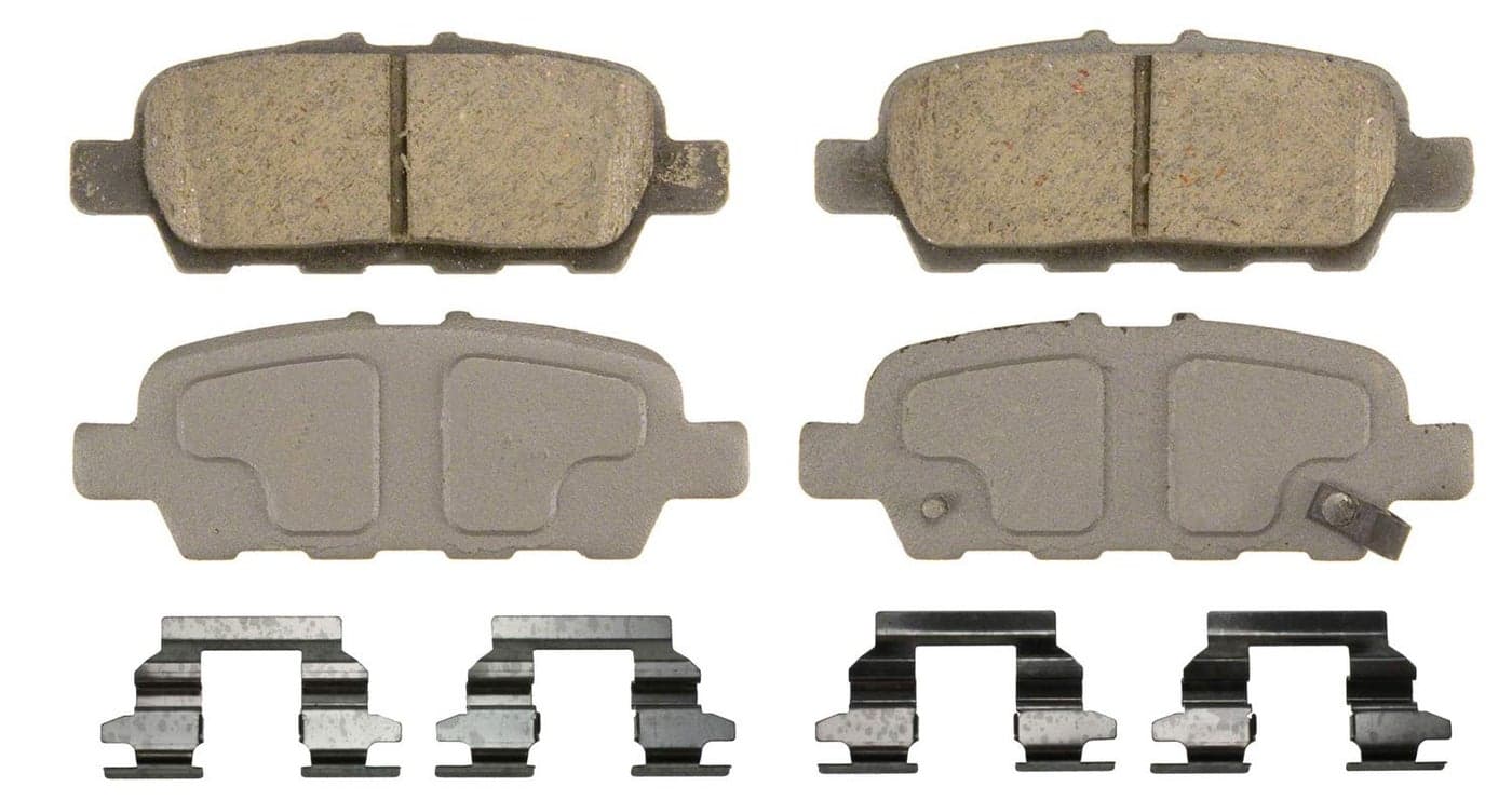 Wagner Brake ThermoQuiet QC1393 Ceramic Disc Brake Pad Set