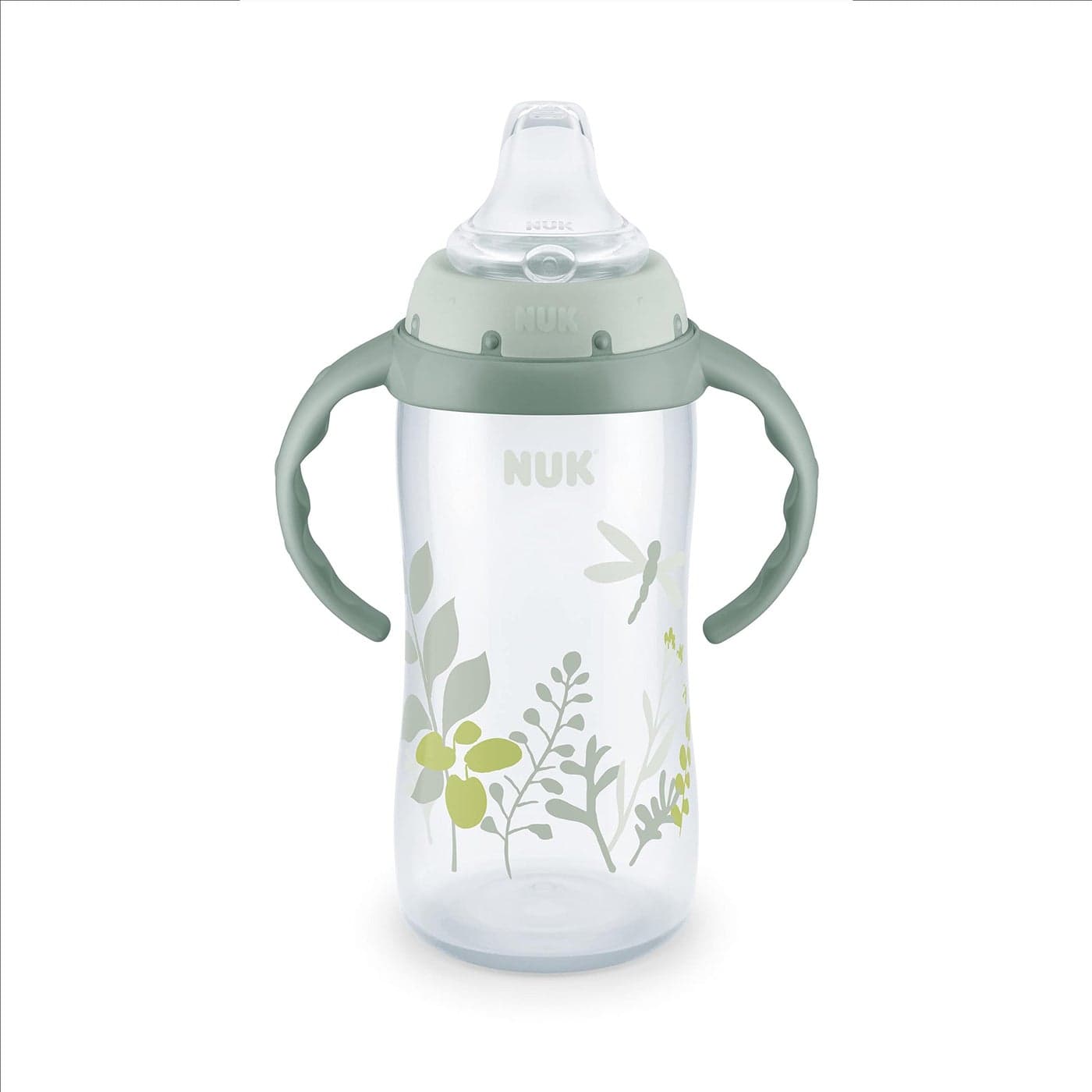 NUK for Nature Learner Cup 10 oz 9 Months BPA Free Spill Proof Sippy Cup