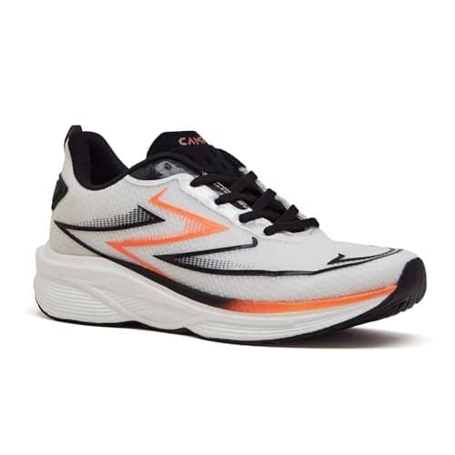 Campus Men's GREG PRO Running Shoes WHT/BLK - 6UK/India