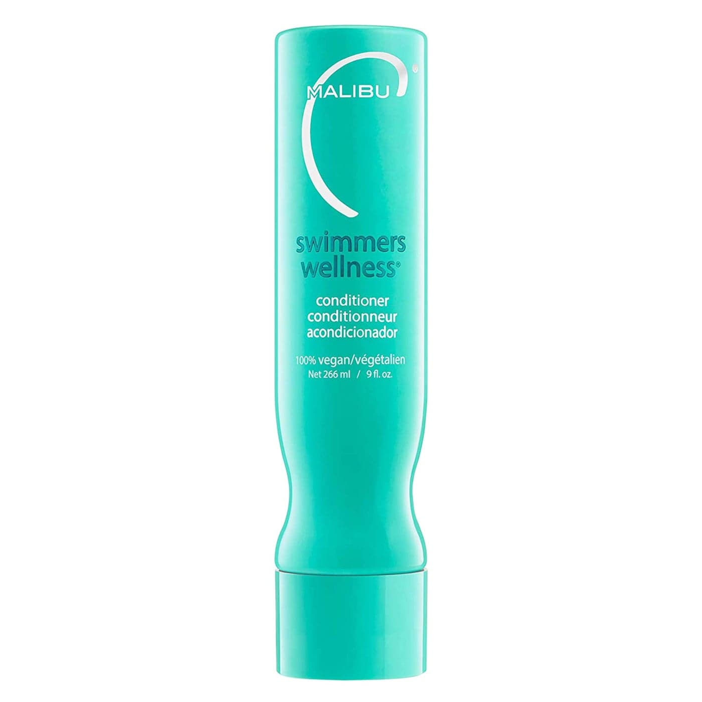 Malibu C Swimmers Wellness Conditioner Moisturizing Conditioner for Swimmers to Combat Dry Brittle Hair Restores Texture Affected by Pool Elements Sulfate Free Hair Care 9 oz