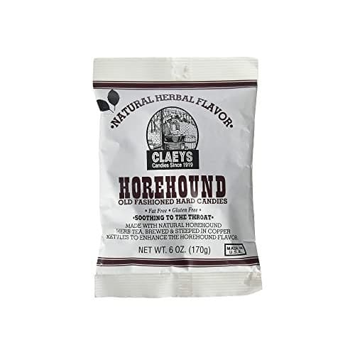 Claeys Horehound Hard Candy 6 oz Pack of 3
