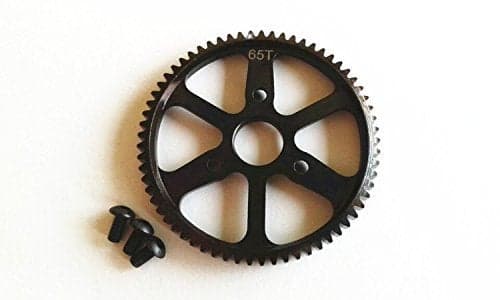 EPTNNASO Hard Steel 65T SPUR Main Gear 0.8M 32P for Traxxas Summit, E-Revo, E-Maxx 3960 RC Car Gear