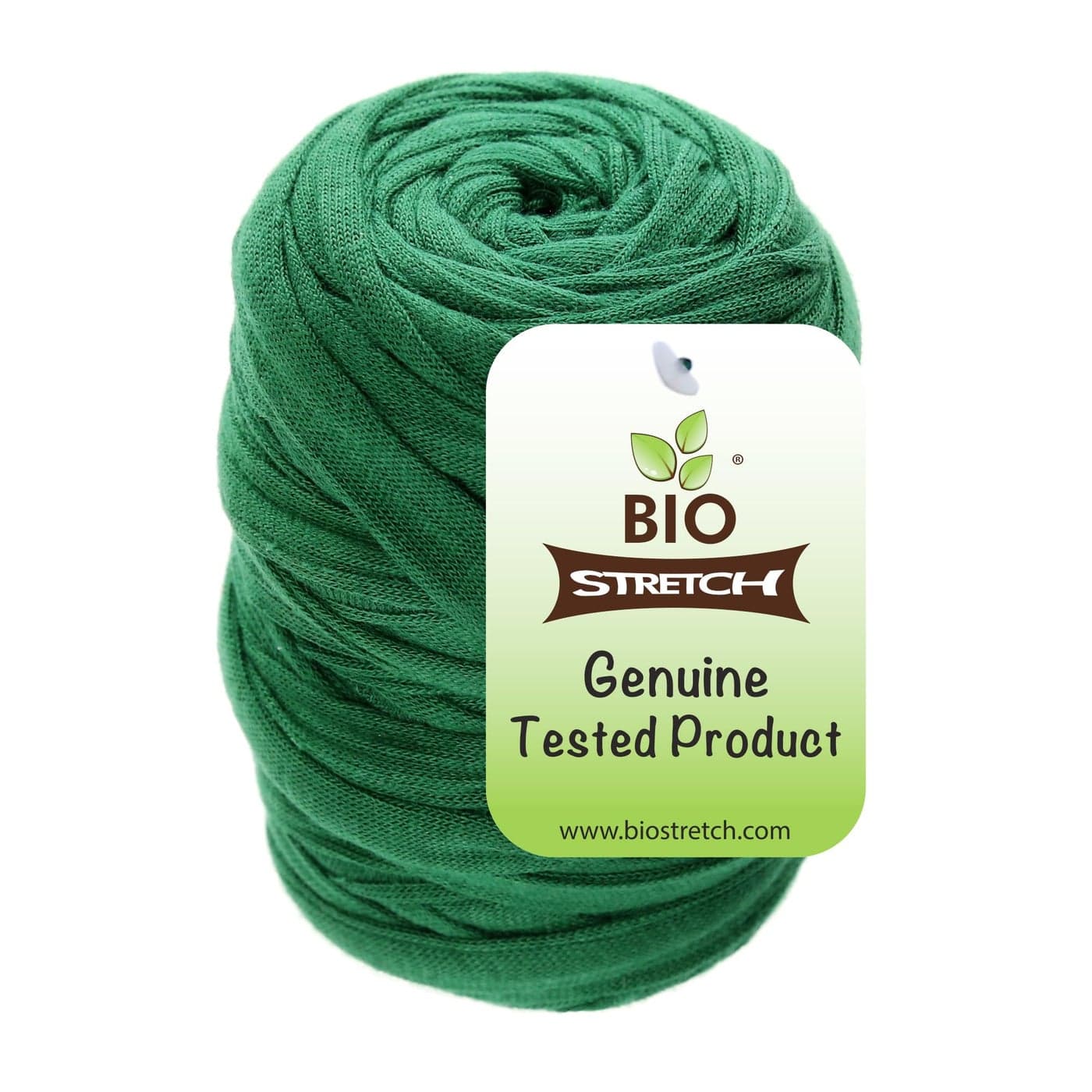 Biostretch Soft Plant Ties for House and Garden Plants - Environmentally Friendly Stretchy Green Plant Tape and Garden Twine Plant String (Green Bio Roll x 1)