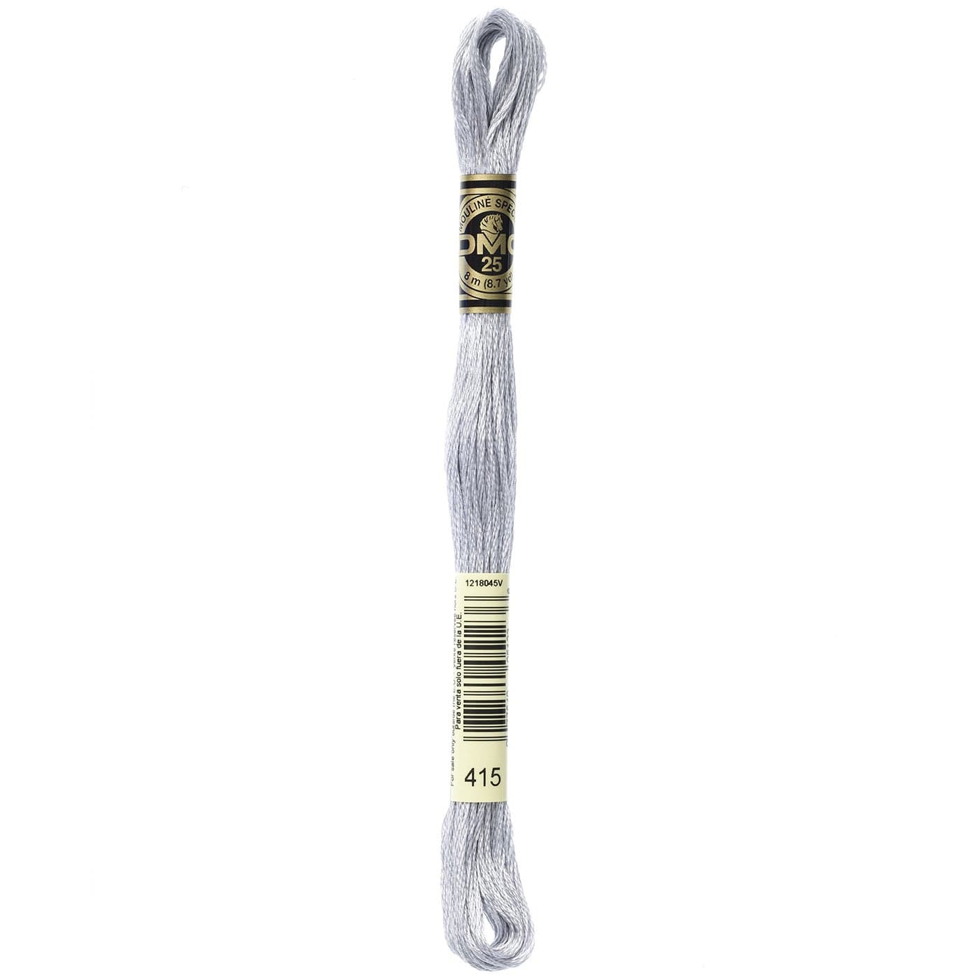 DMC 117415 Six Stranded Cotton Embroidery Floss Pearl Gray 87Yard