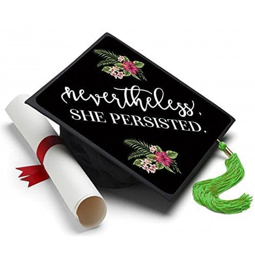 Tassel Toppers Nevertheless Grad Cap Topper Grad Cap Decorations or Graduation Accessory