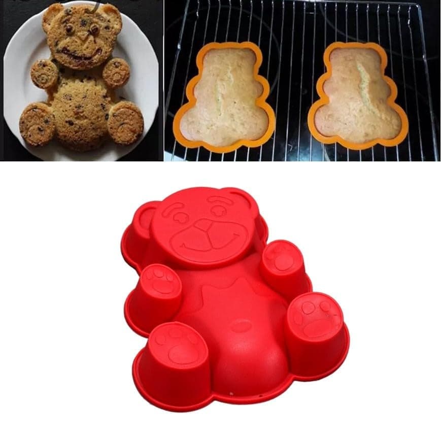 BigPlayer Silicone Animal Mould Cake Mould Chocolate Soap Mould Baking Mould Soap Making Candle Craft Animal Mould Set of 4