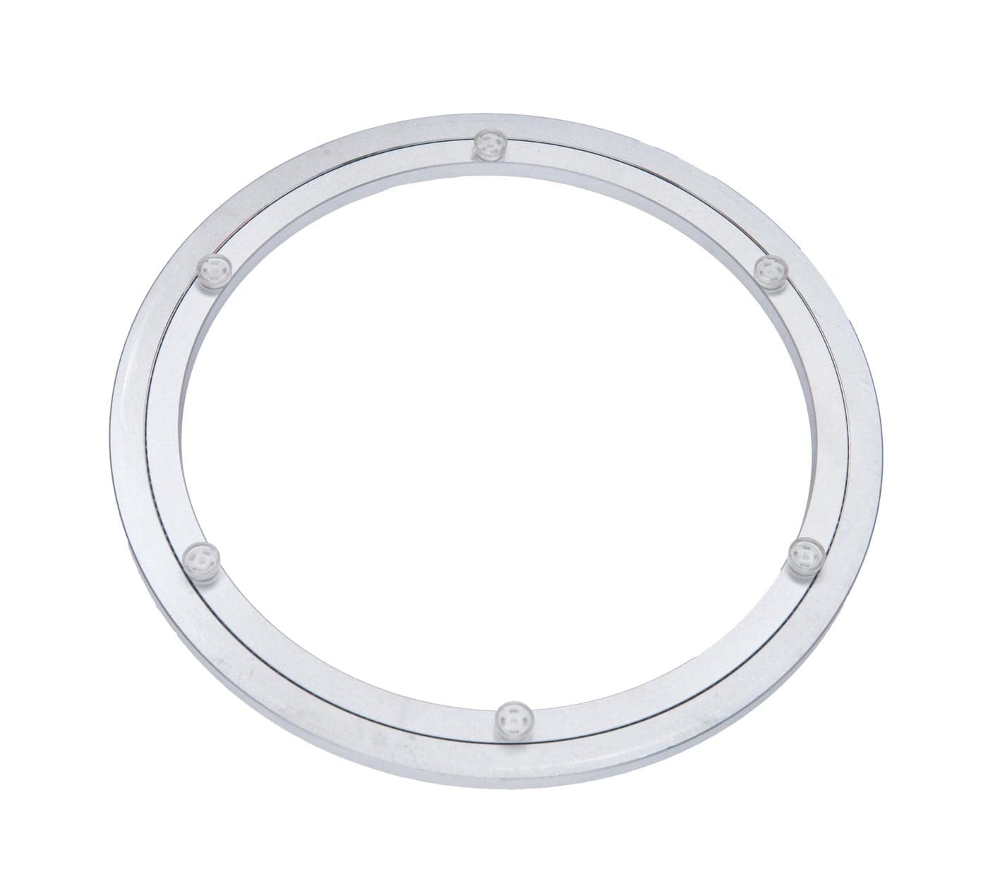 Dailydanny Aluminum Heavy Duty Lazy Susan Rotating Turntable Bearing Swivel Plate Hardware for DiningTable 14 inch