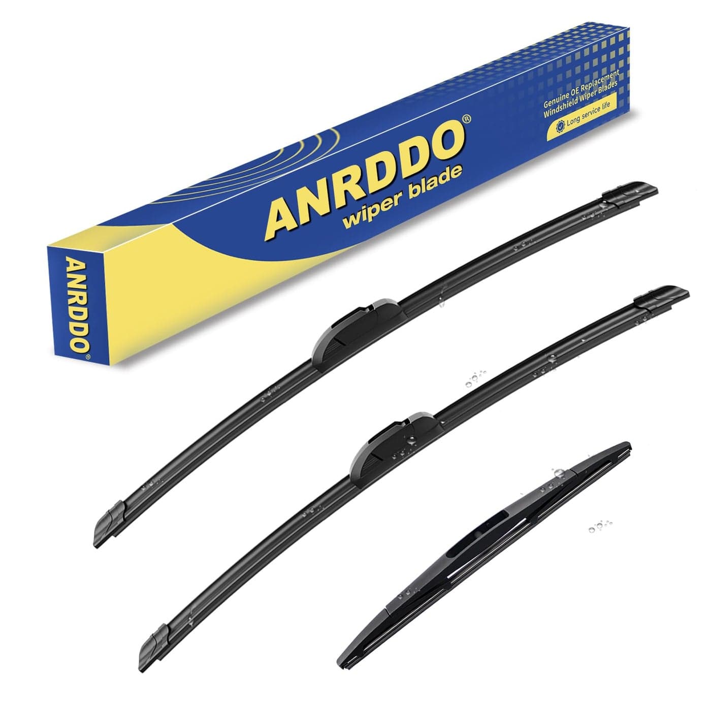 3 wipers Replacement For Subaru Impreza 2008 2009 2010 2011 Windshield Wiper Blades Original Equipment Replacement 241616 Set of 3 UJ HOOK
