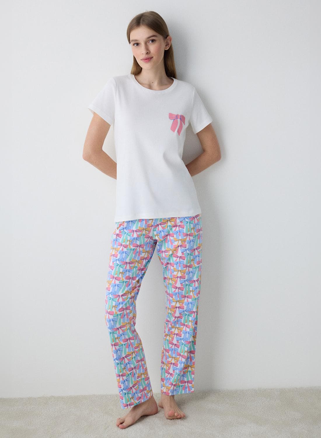 Penti Mix Colored Bows Pyjama Set