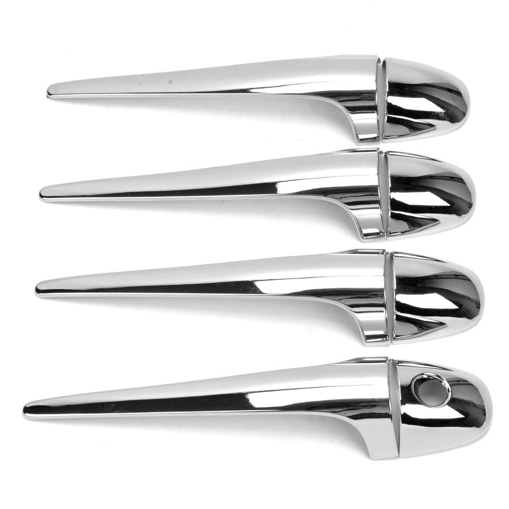 Dreamseek 8Pcs 4 Door Handle Cover Compatible with Toyota RAV4 20132018 Exterior ABS Molding Protector Trim Chrome Plated