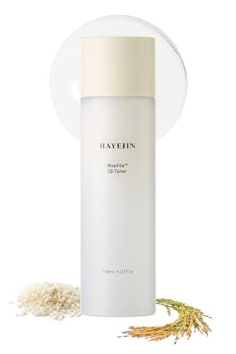 HAYEJIN RiceFila Oil Rice Toner K Beauty Products Hydrating Facial Toner for Sensitive Skin Facial Oil Skin Rice Toner for Face Korean 507 Fl Oz
