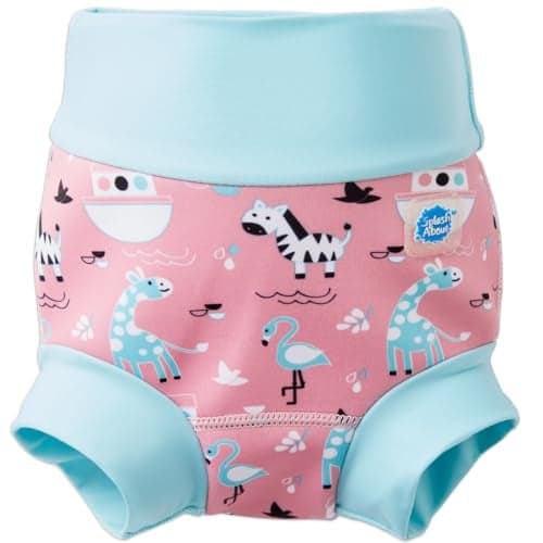 Splash About Happy Nappy Reusable Swim Diaper, Nina's Ark, 12-24 Months