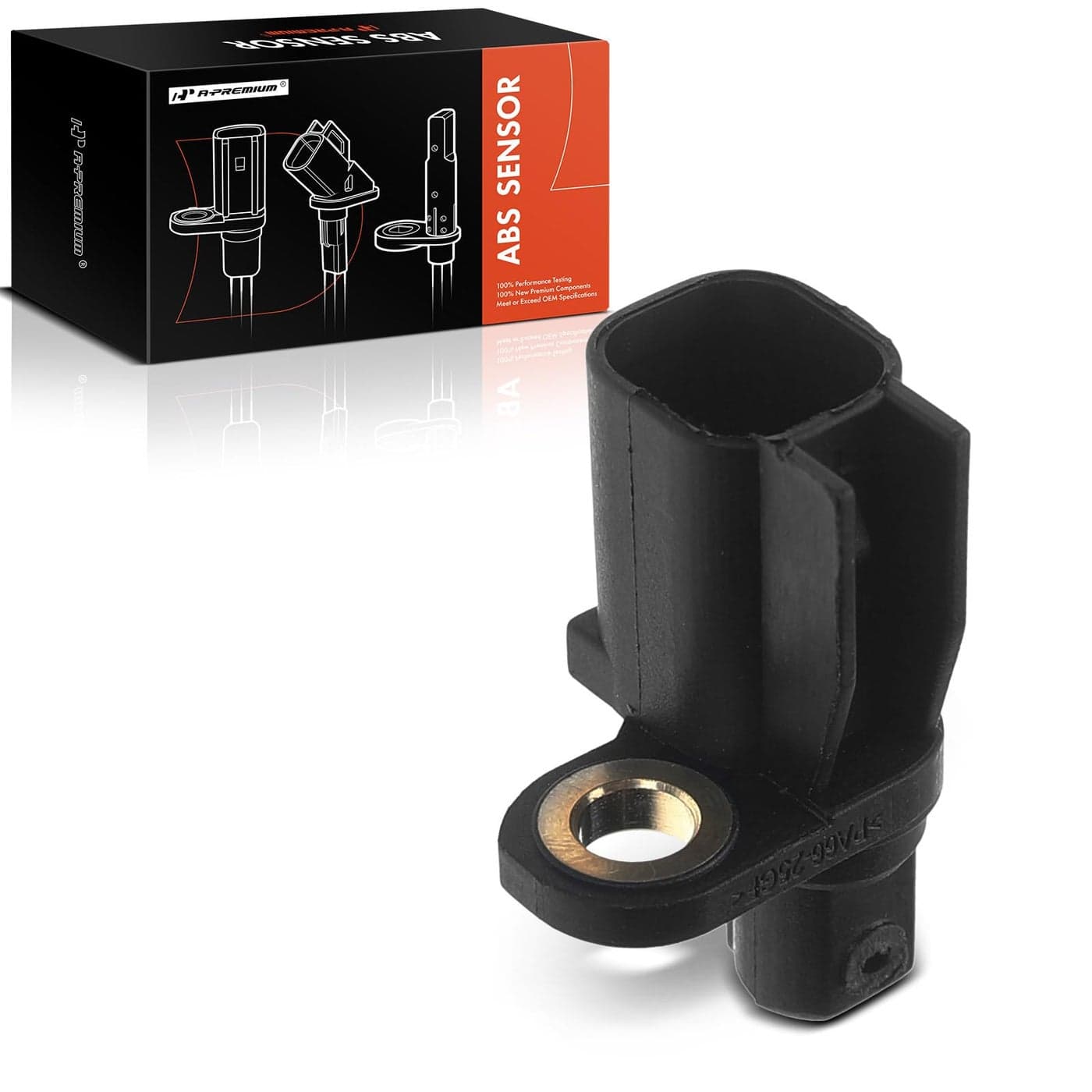 APremium Rear ABS Wheel Speed Sensor Compatible with Ford Lincoln Mazda Volvo Models CMax Escape Focus Transit Connect MKC C30 5 S40 S60 S80 V50 XC60 XC70 V60 Cross Country C70