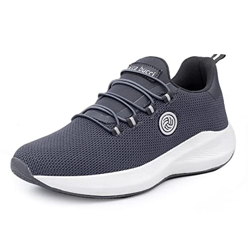 Bacca Bucci® Women Savage Running Shoes/Sneakers for Running/Gym/Training/Casual Walking Sports Shoe for Girls/Women- Grey, Size UK36