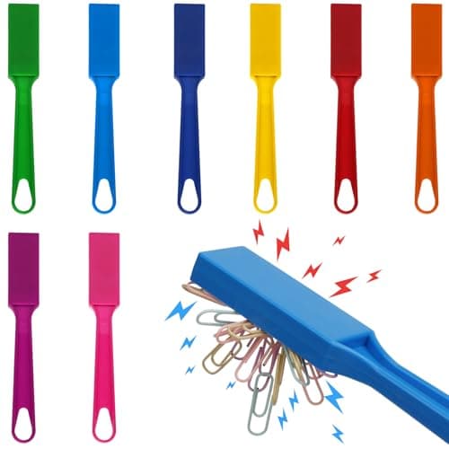SAYAYA 8 PCS Magnetic Bingo Wands 787 Inch Colorful Magnet Sticks for Bingo Chips Family Game Night Science Learning Counting Activities and Educational Fun Classroom Supplies