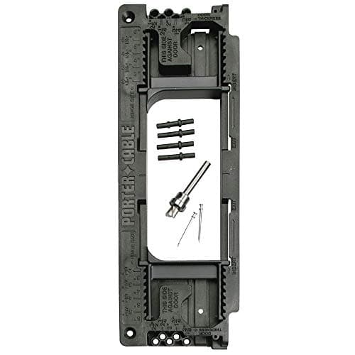 PORTER-CABLE 59370 Door Hinge Template, Silver