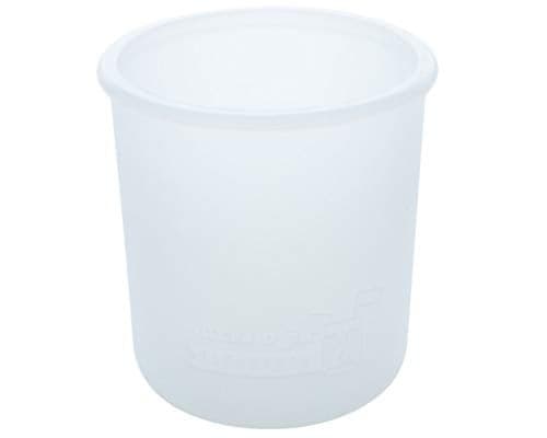 Wide Mouth Pint 16oz Silicone SleevesJackets for Protecting Ball Kerr Canning Jars by Mason Jar Lifestyle Frost 2 Pack
