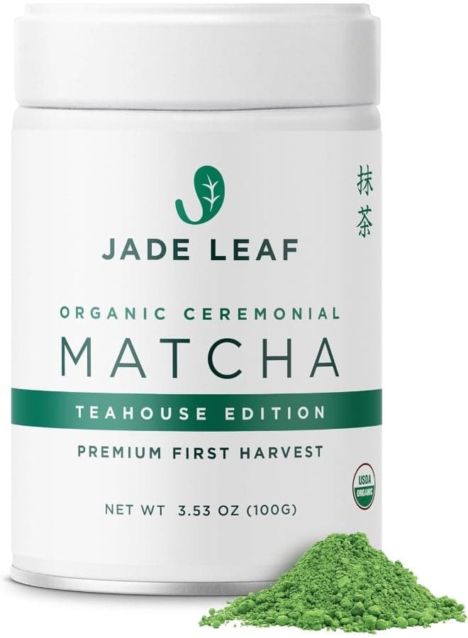 Jade Leaf Organic Ceremonial Matcha Green Tea Powder