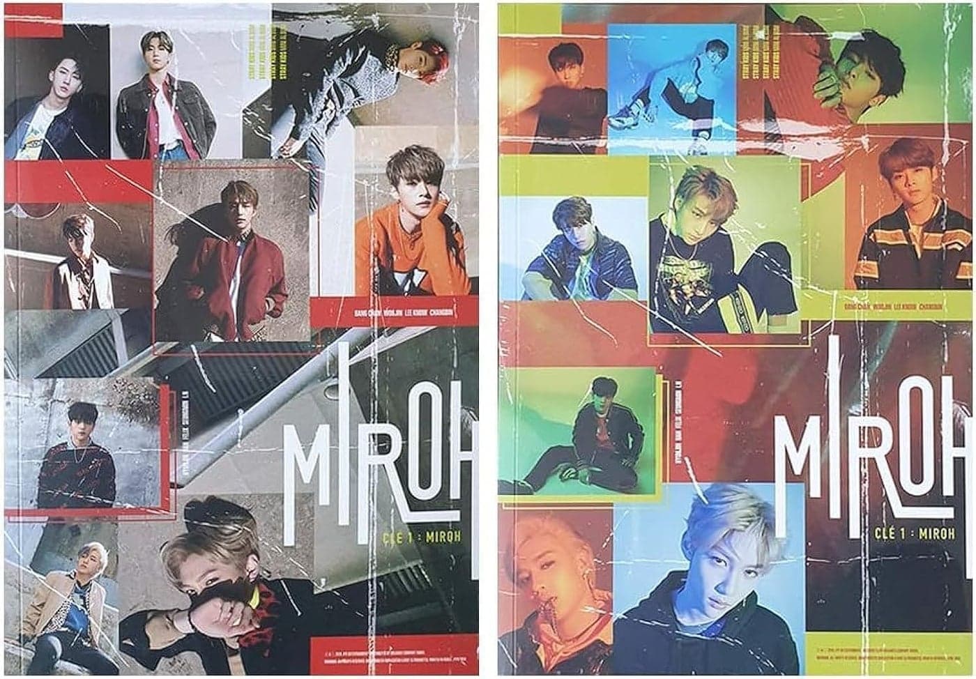 STRAY KIDS 4th Mini CLE 1 : Miroh Album Standard (Miroh Version) CD+Photobook+3 QR Photocards+(Extra 4 Photocards + 1 Double-Sided Photocard)