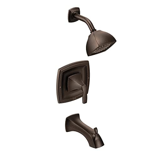 Moen T2693ORB Voss PosiTemp Pressure Balancing Tub and Shower Trim Kit Valve Required Oil Rubbed Bronze