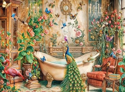 Anatolian Puzzle Peacock 1000 Piece Jigsaw Puzzle 1210