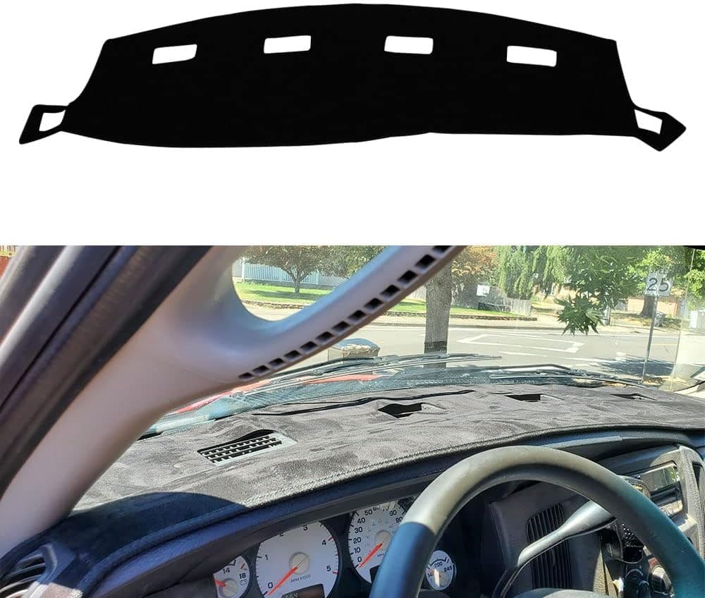 KEDAKEJI Dashboard Cover Mat for Dodge Ram 2002-2005