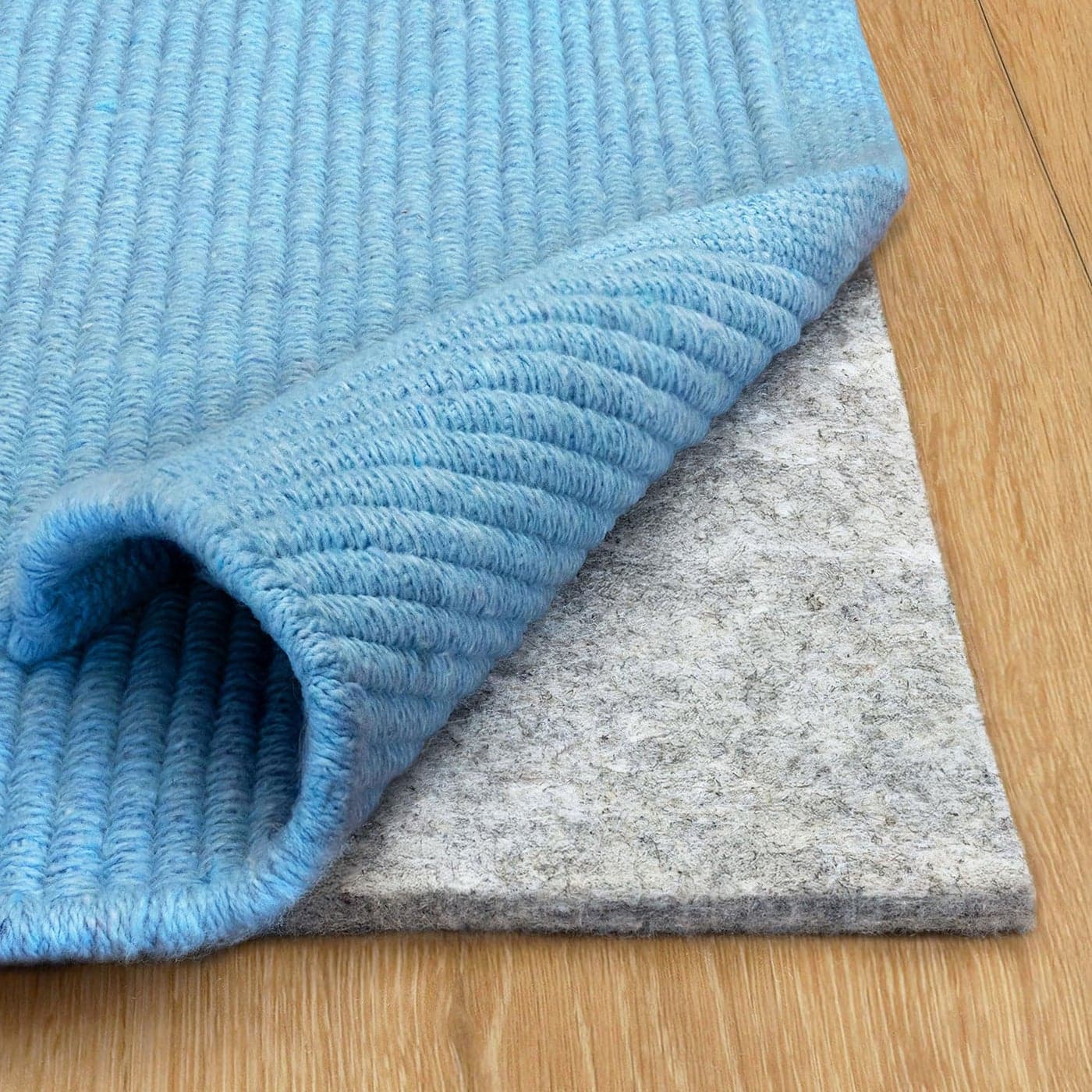 RUGPADUSA Basics 5x8 14 Thick 100 Felt Protective Cushioning Rug Pad Safe for All Floors and Finishes Including Hardwoods