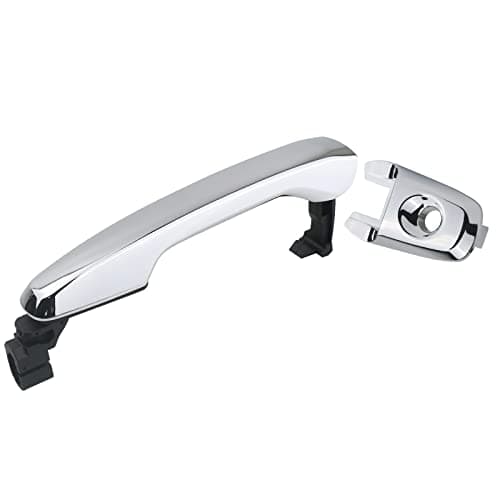 TQPONLY Exterior Door Handle Compatible with 2011-2015 Ford Explorer Edge,Front Outside Driver Side with Key Hole | Replaces BA1Z78218A14A BB5Z7822404BA