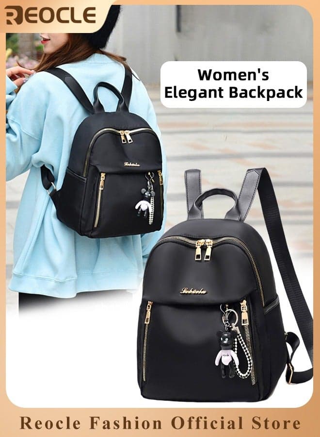 Women's Backpack Lightweight Travel Backpack Purse Large Capacity Oxford Cloth Backpack for Work & Daily & Travel