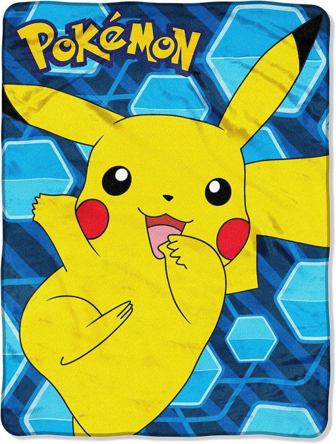 Northwest Pokmon Glitch Pikachu Micro Raschel Throw Blanket 46 by 60 Glitch Pikachu