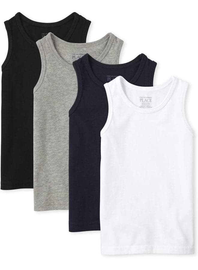 The Children's Place Baby And Toddler Mix And Match Basic Tank Top 4-Pack Shirt