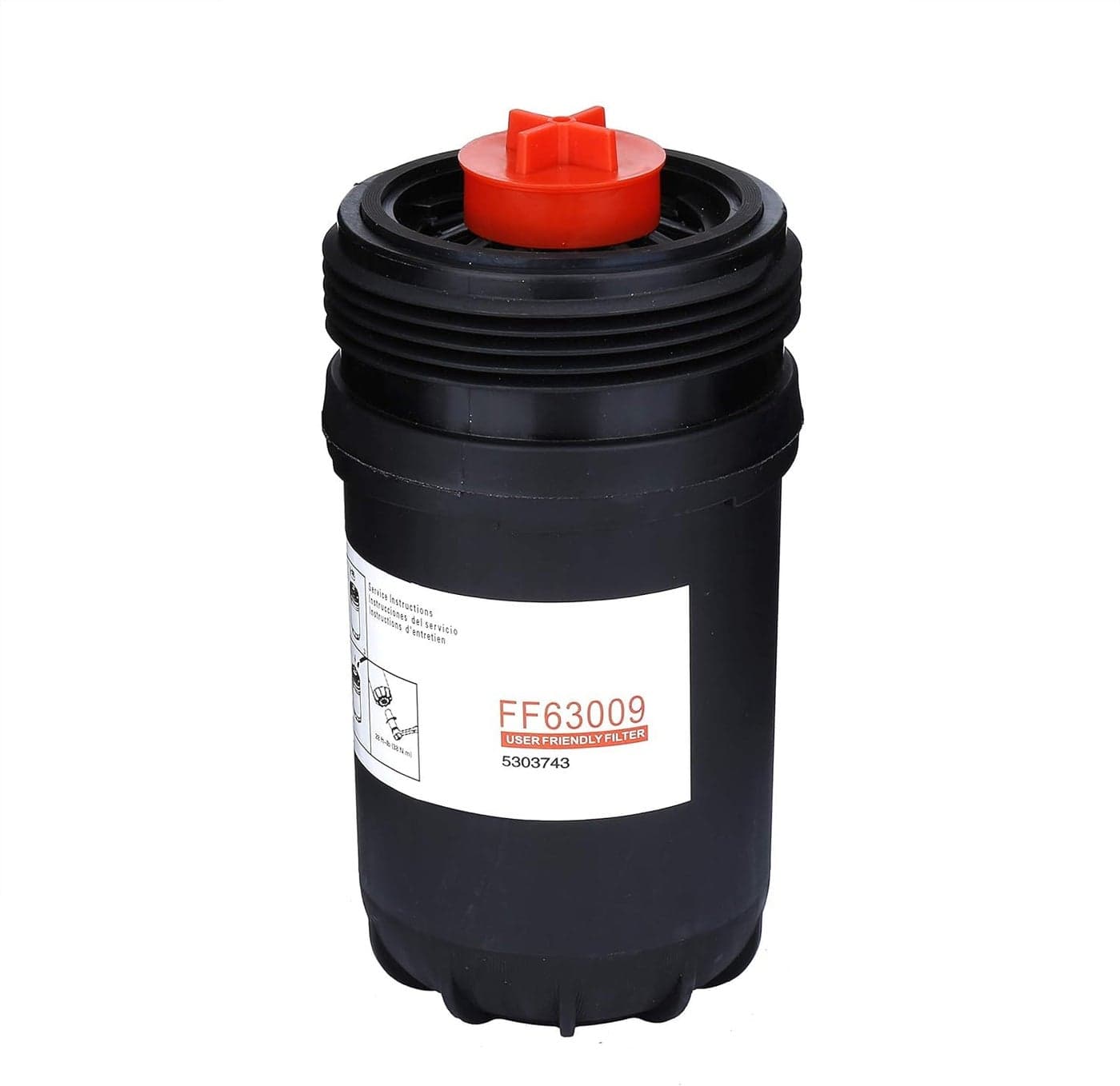 ONER Fuel Filter for CumminsBest Protection and Longer Fuel System LifeFit for for Cummins B and L Series Diesel Engines FiltrationReplacesFF63009 5303743 FF63008FH22168