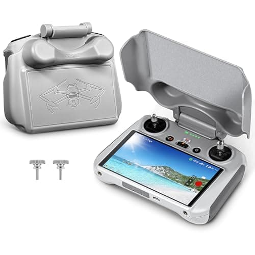 STARTRC Mini 3 2 in 1 Sun Hood RC Joysticks Protector Sunshade for DJI Mini 3 ProMini 3Air 3SMavic 3 ClassicMavic 3 Pro RC Remote Controller Full Screen Protection AccessoriesOnly for RC