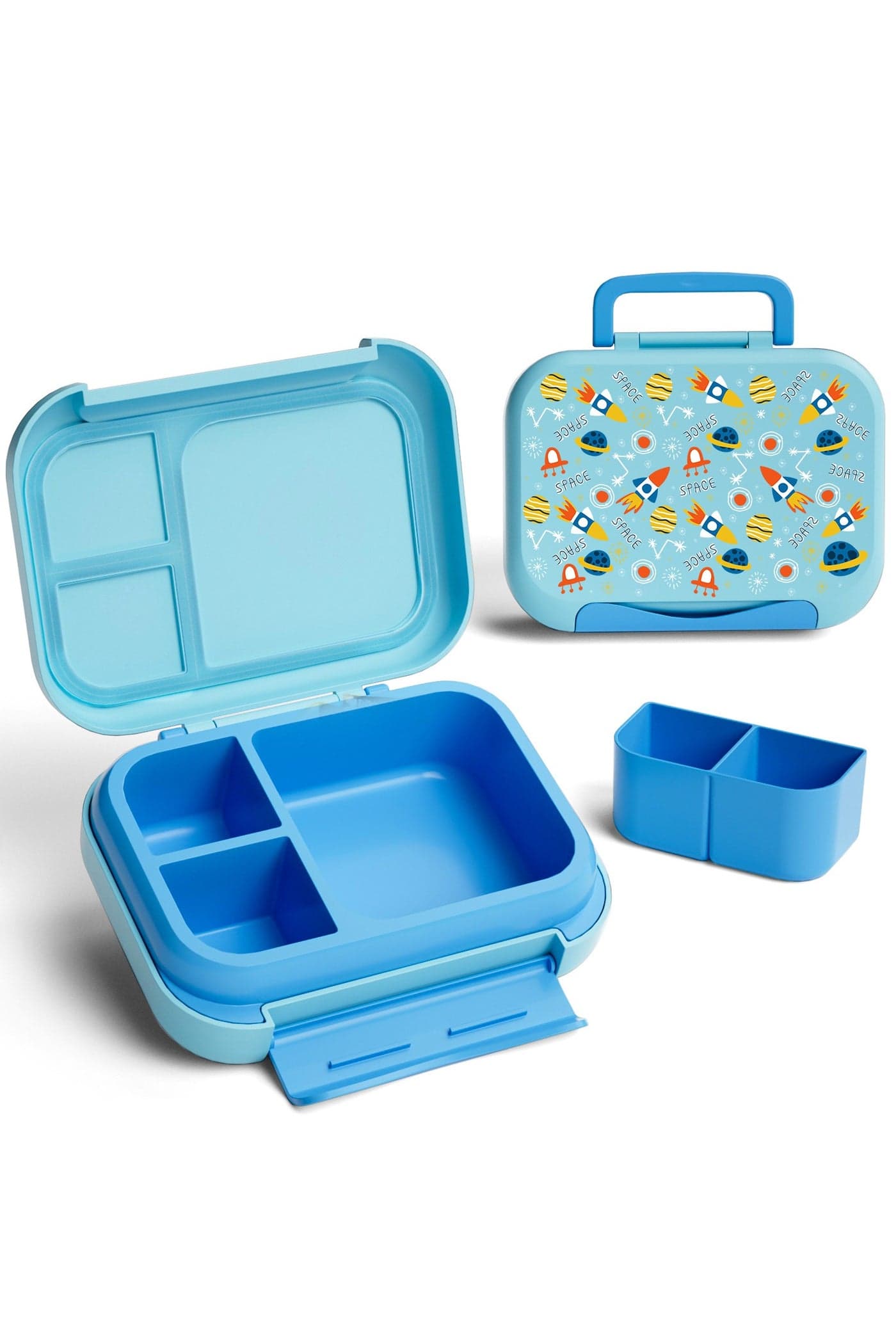 Lunch Box for Kids With 5 Compartments, Leakproof, Insulated, Microwave & Dishwasher Safe, BPA-Free, Eco-Friendly