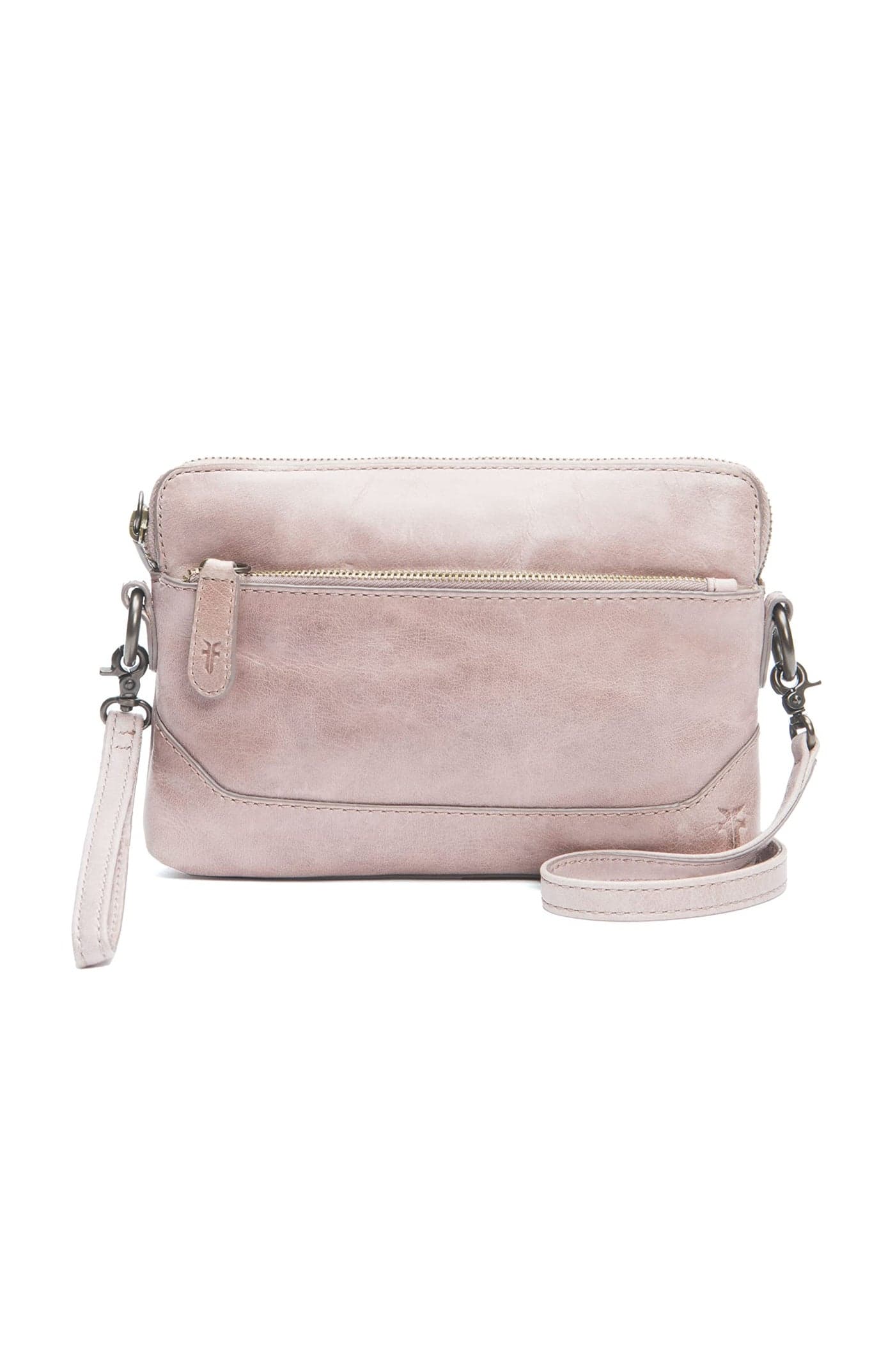 Frye Womens Melissa Wristlet Crossbody, Mushroom, One Size US