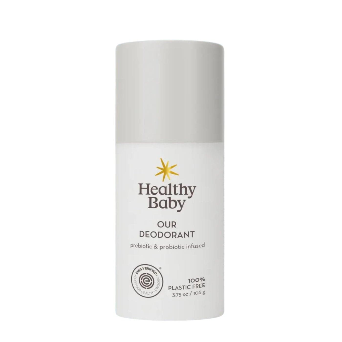 HealthyBaby Our Deodorant Pregnancy Safe Deodorant for Women Infused with PreandProbiotics Supports Healthy Skin Supports Healthy Microbiome Sensitive Skin Friendly 375 oz