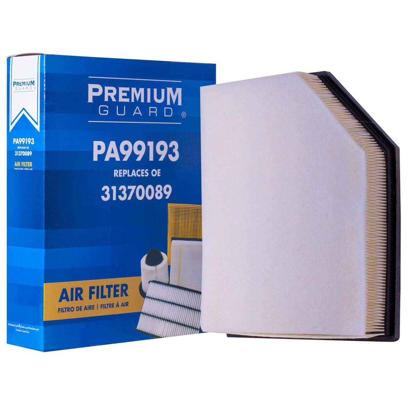 PG Engine Air Filter PA99193 Fits 20162025 Volvo XC90 20182025 XC60 20192025 S60 20172025 S90 20202025 V60 Cross Country 20172025 V90 Cross Country 20192025 V60