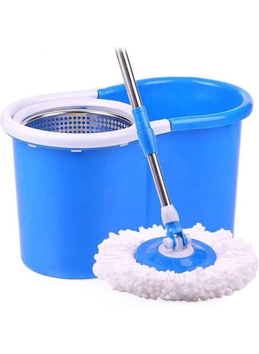 360° Spin Round Mop, Steel Centre with a Bucket