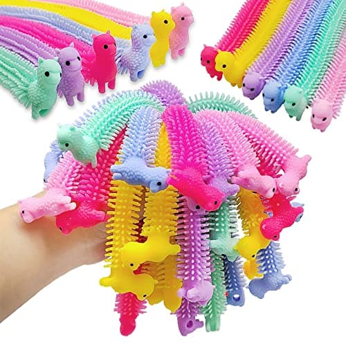 18Pack Stretchy Fidget ToyUpgraded Sensory StringColorful Stretchy Strings Fidget Toy for KidsAdultsAutismStress ReliefStrengthen ArmsBuild ResistanceCalm and Relax Present
