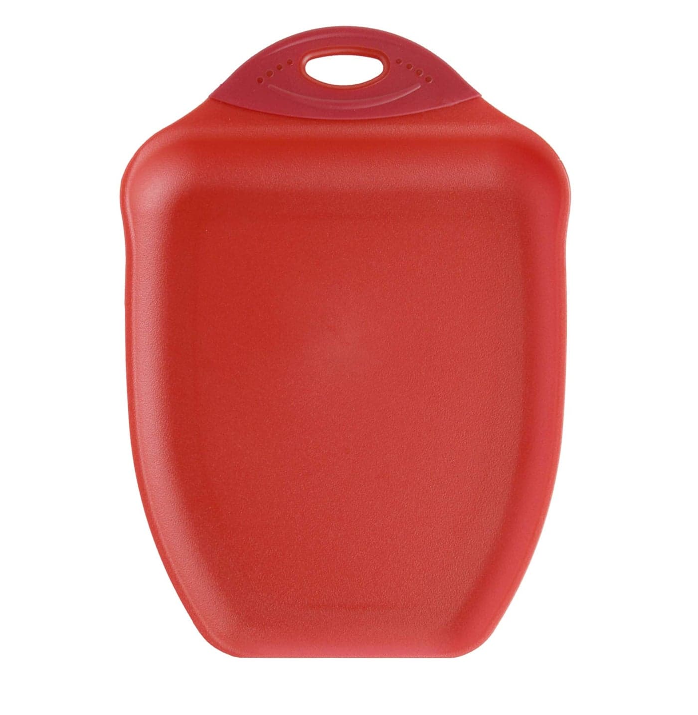 Dexas Chop Scoop Cutting Board 95 by 13 inches Solid Red 322J1795