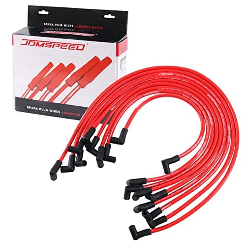 JDMSPEED New 105mm Spark Plug Wire Set Replacement for HEI SBC BBC 350 383 454 Electronic