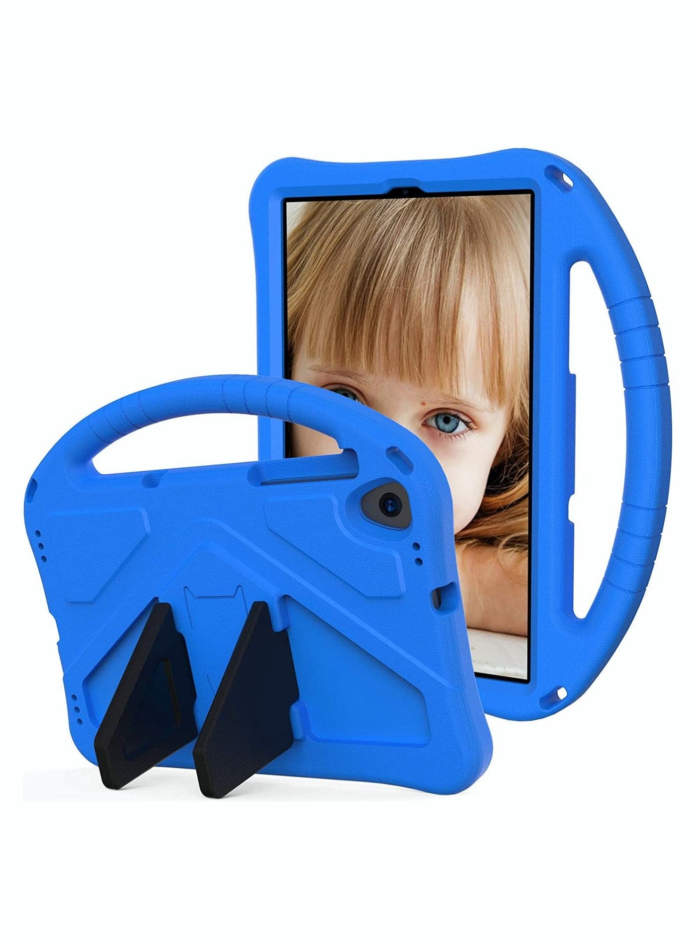 Kids Tablet Case for Lenovo Tab M10 HD 2nd Gen/Smart Tab M10 HD 2nd Gen (TB-X306F TB-X306X), Lightweight Friendly Shockproof Handle Stand Cover Case, Blue