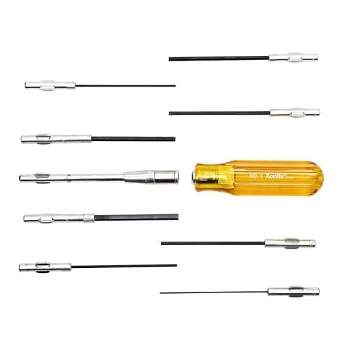 Weller Xcelite 11 Pieces Allen Hex Socket Type Screwdriver Set Inch Sizes 99PS40N