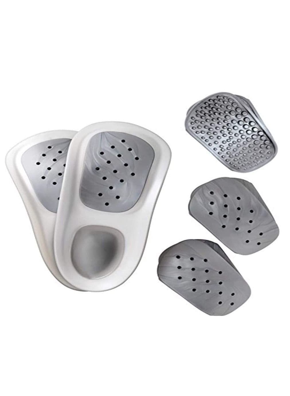 Foot Orthotics Plantar Fasciitis Arch Support Insoles Relieve Back Hip Leg and Knee Pain Improve Balance Alignment (Men 10-10.5 / Women 11-11.5)