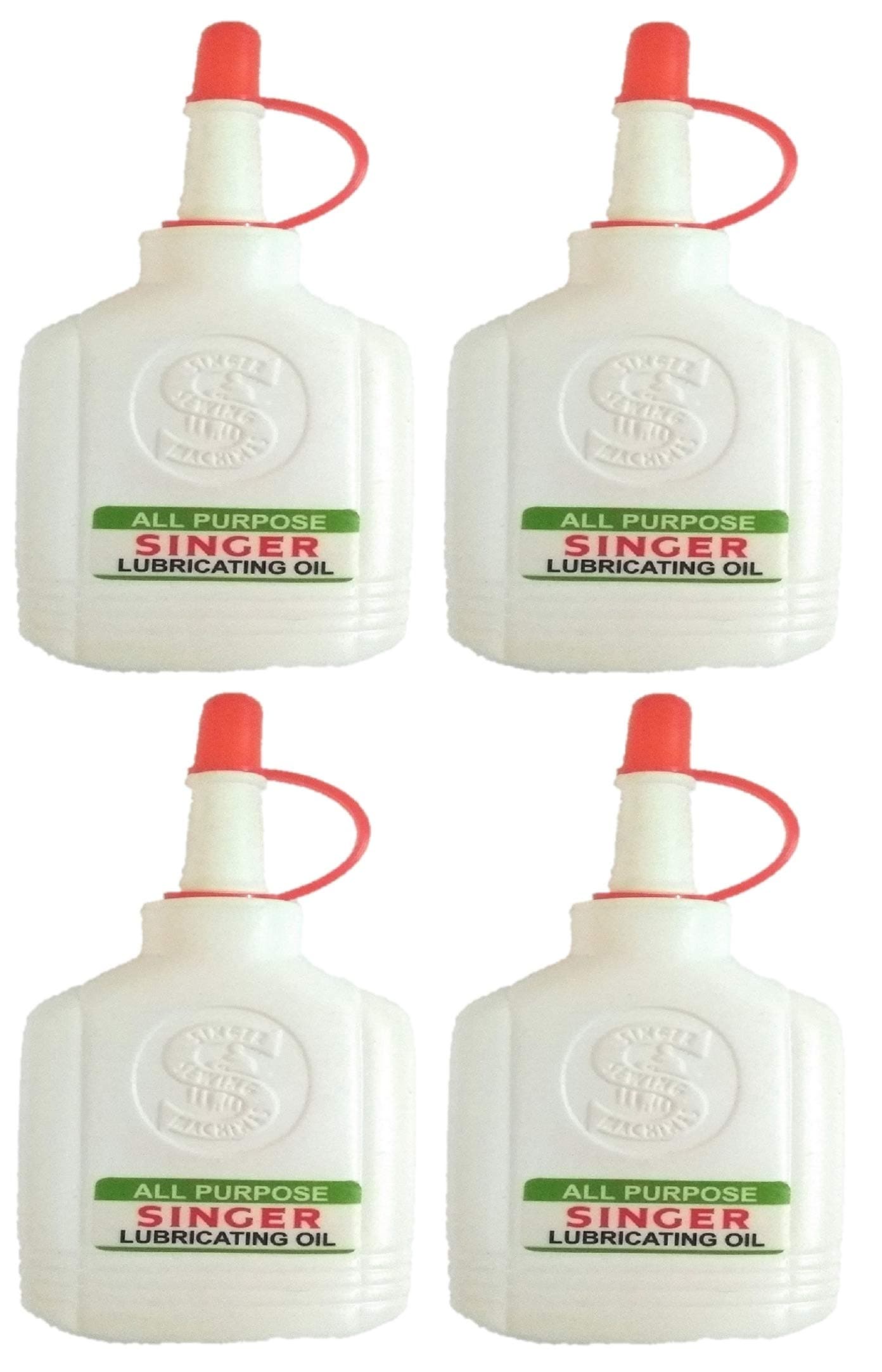 Singer Sewing machine lubricating oil Pack of 4-50 ml each.