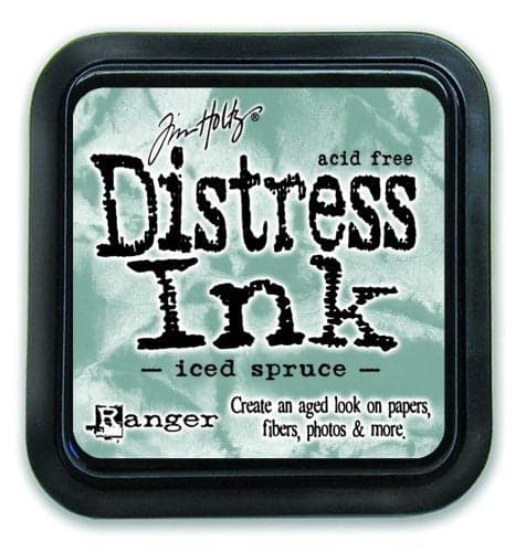 Ranger Tim Holtz Distress Ink Pad Iced Spruce Multicolored